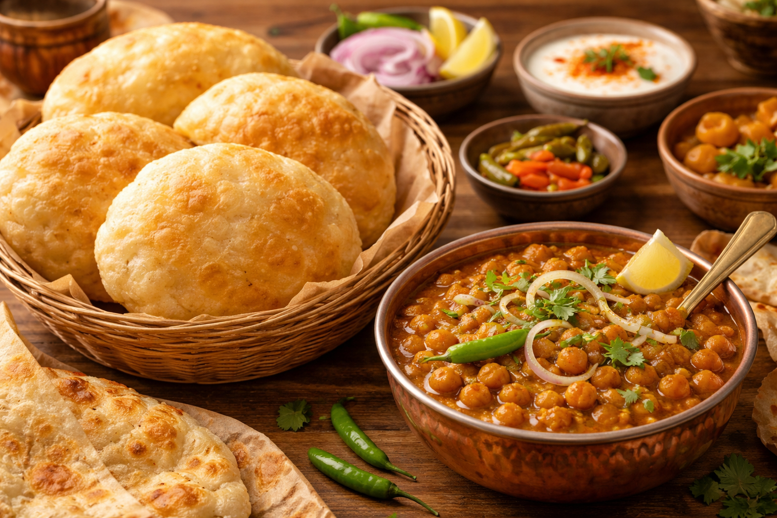 Experience Gujranwala's Best Poori Chana Breakfast with Suleman Sweets