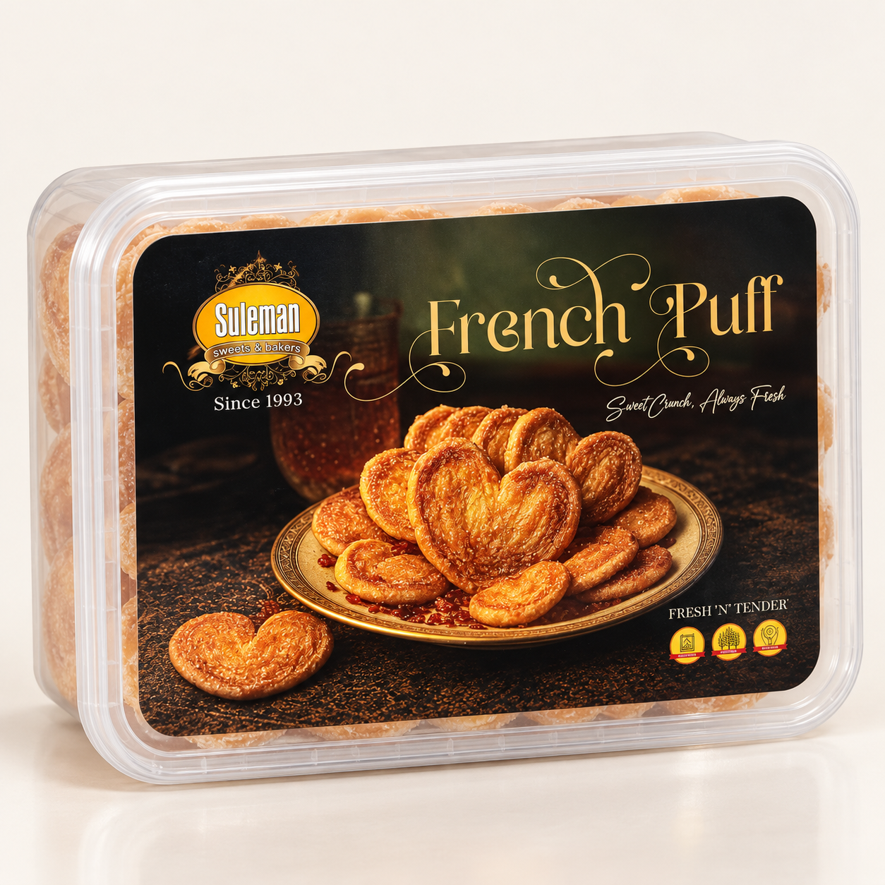 French Heart Puff Pack