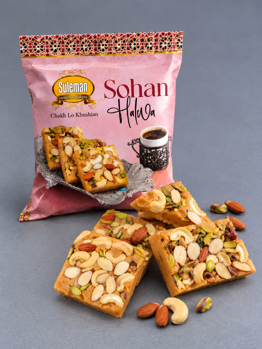 Soan Halwa Tikki