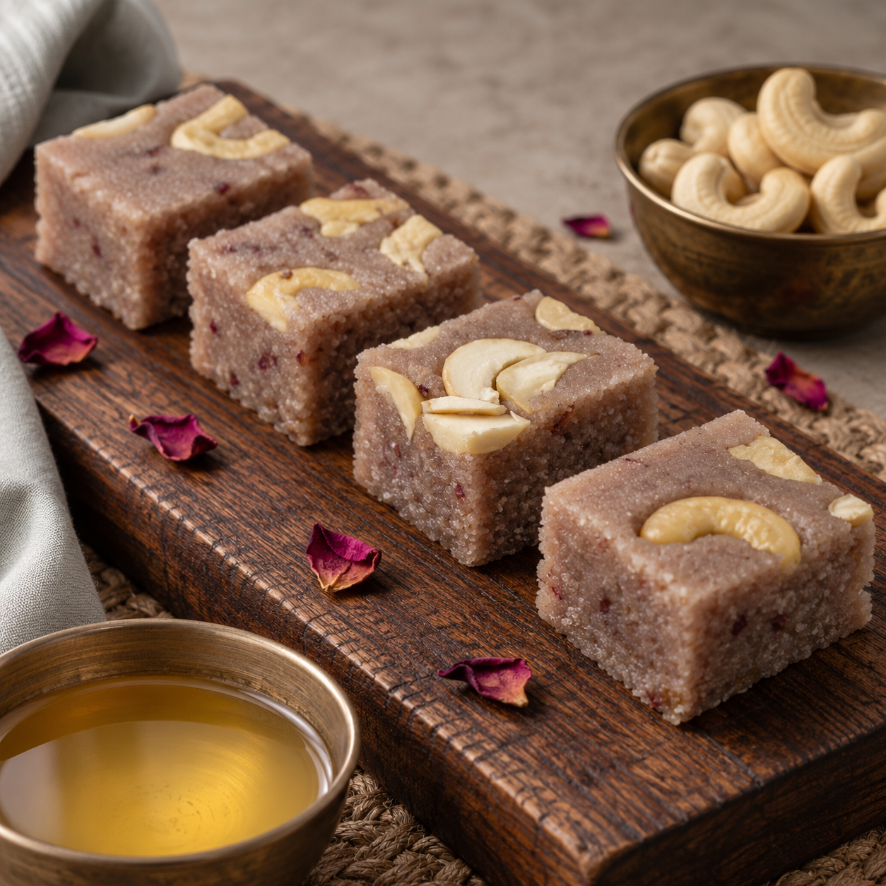 Gulkand Halwa