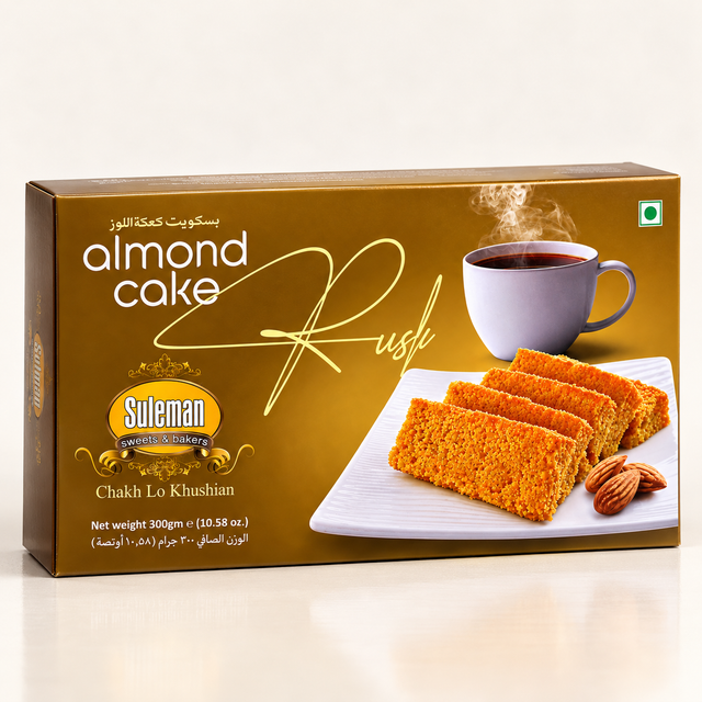 Almond Rusk Cake Pack