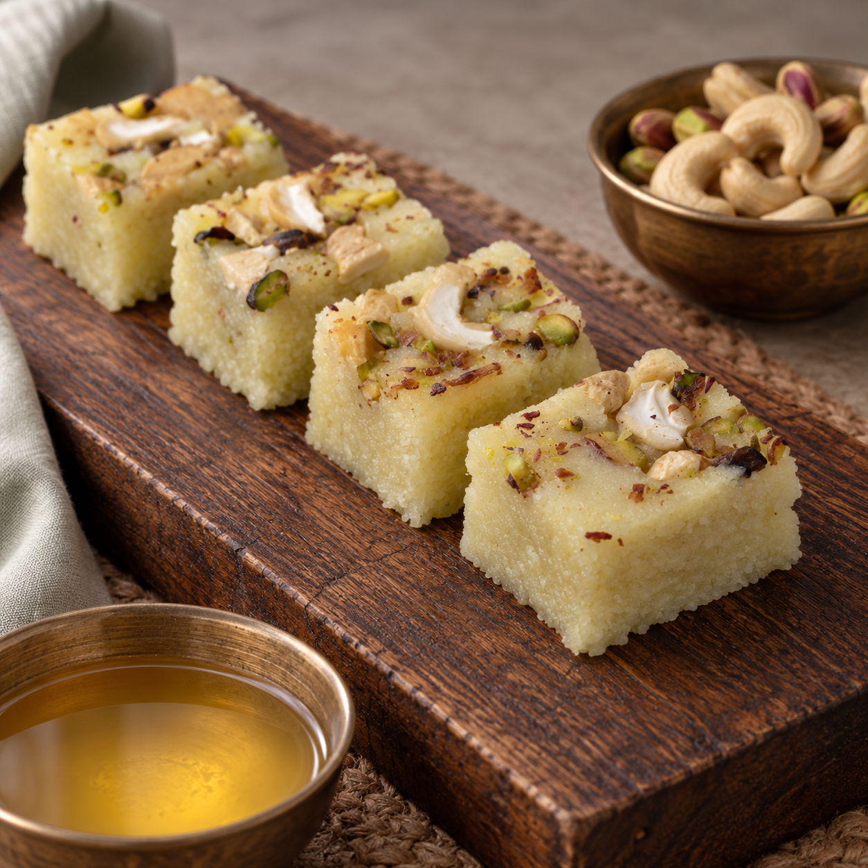 Cashew Halwa