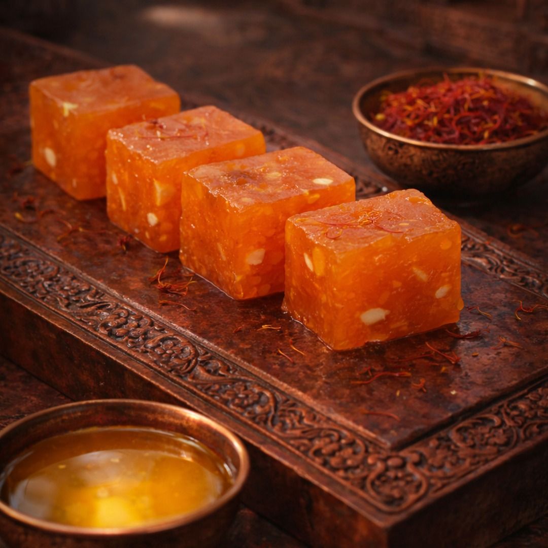 Zafran Halwa (Saffron)