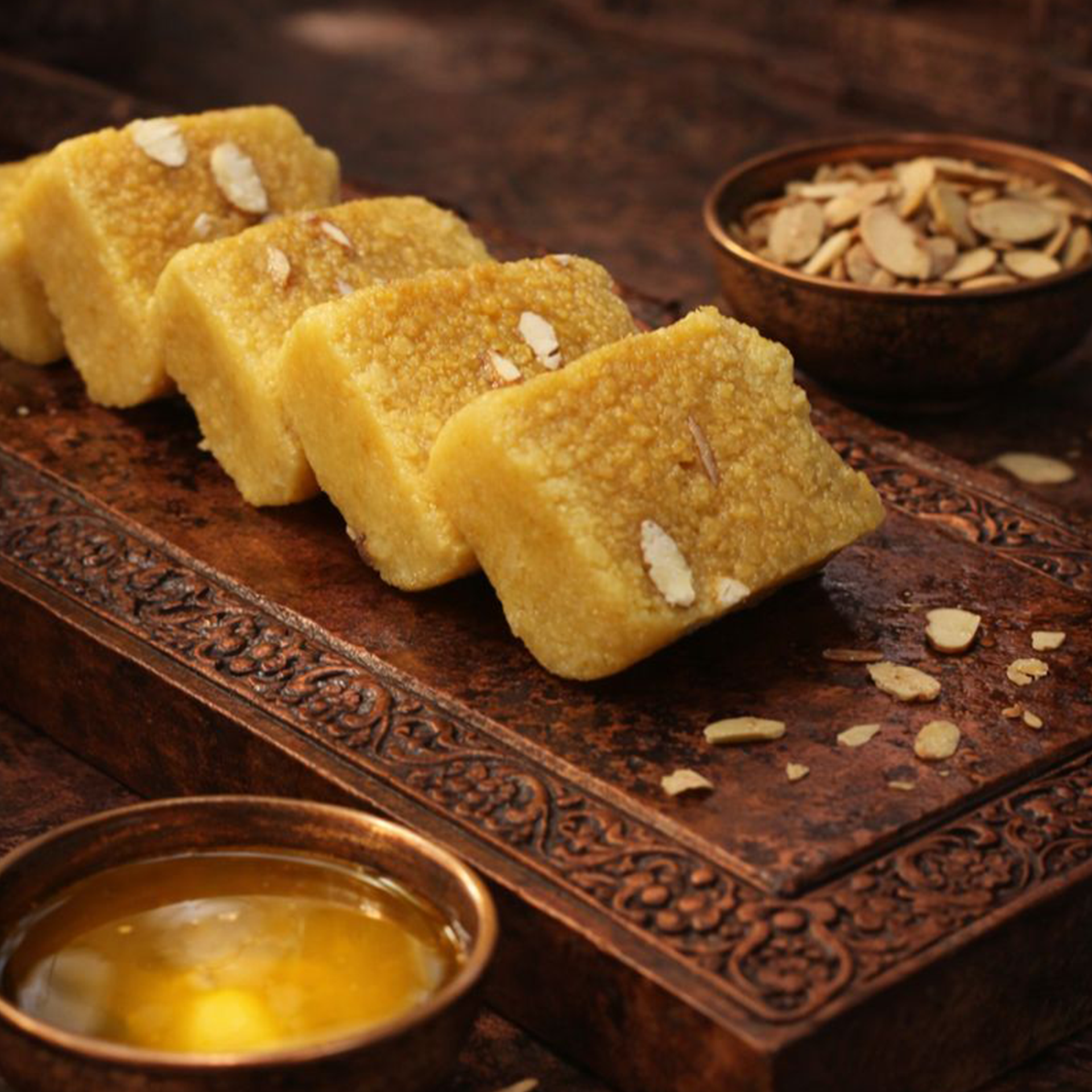 Sugar-Free Almond Halwa