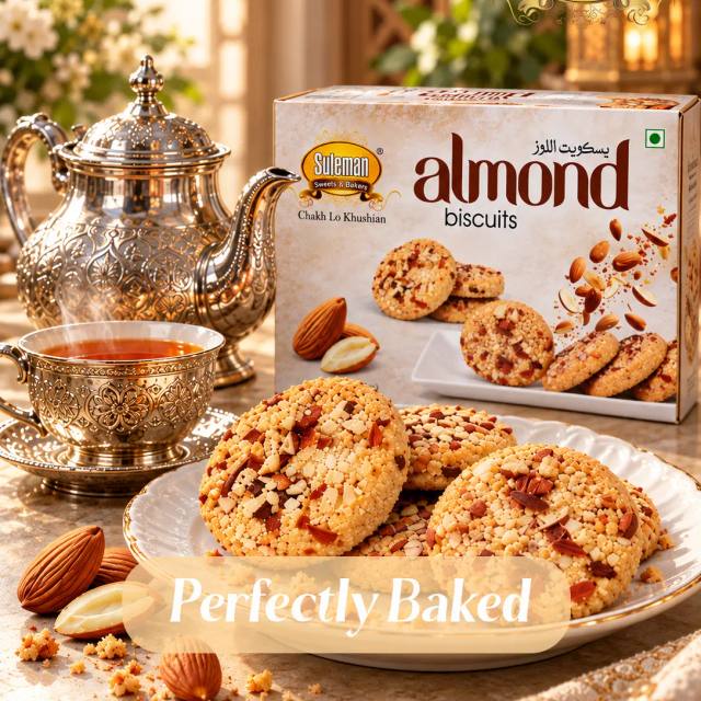 Almond Round Biscuits