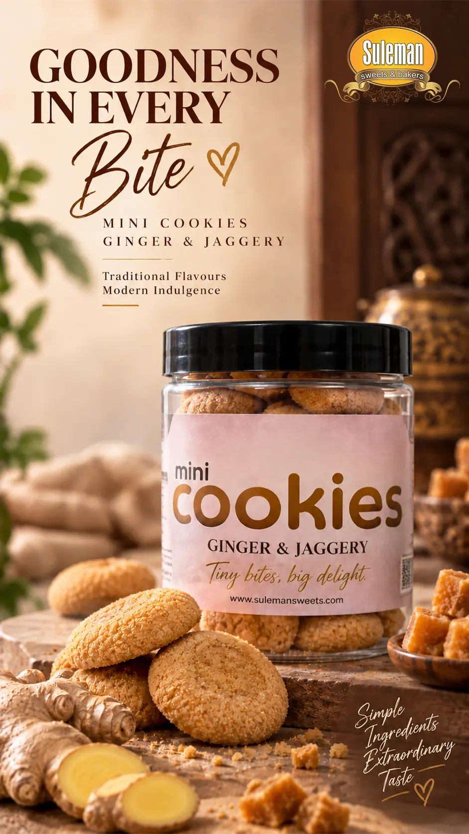 Jaggery & Ginger Cookie Jar